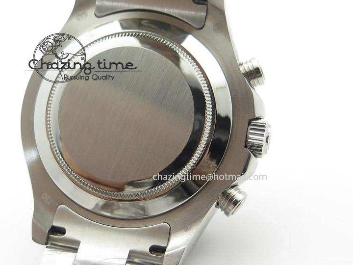 SS Dial A7750 on SS 116680 Bracelet YachtMaster II White 0423